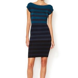 French Connection Boatneck Striped Dress NWT Sz 6